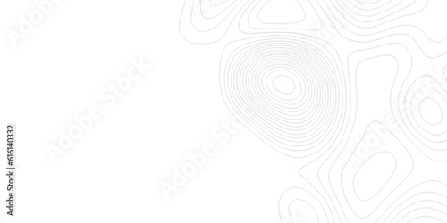 Topographic map background geographic line map with elevation assignments. The black on white contours vector topography stylized height of the lines map.