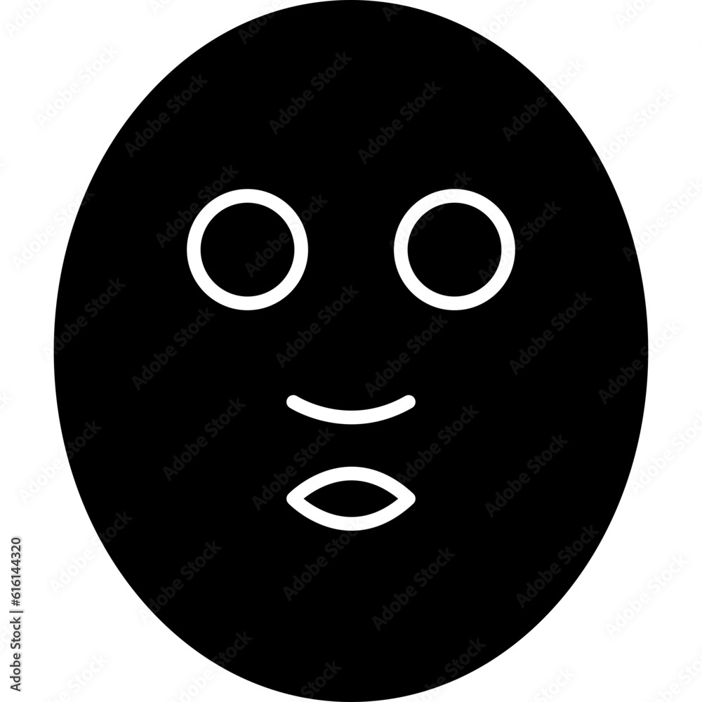 Fototapeta premium Facial Mask Icon