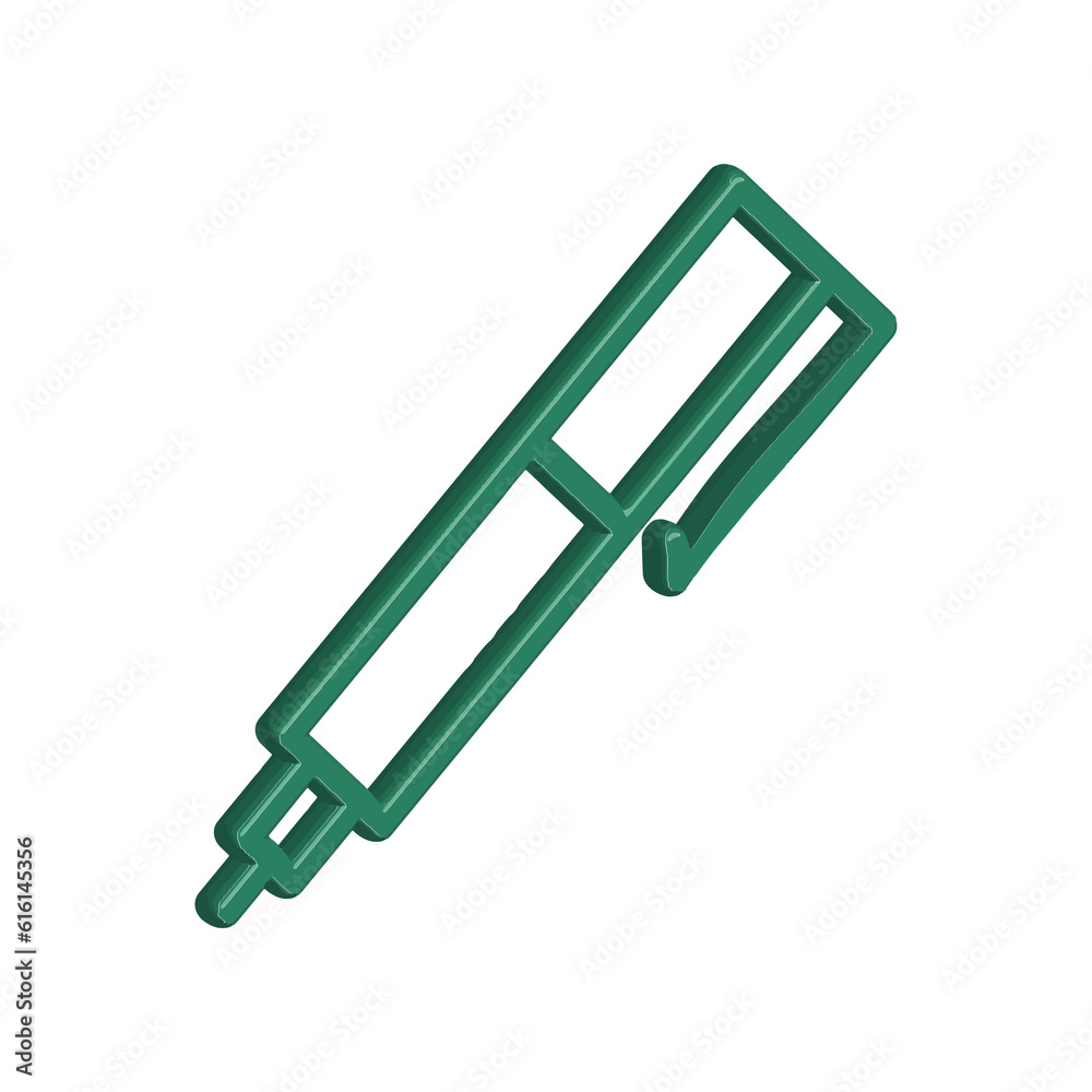 Fototapeta premium Pen icon PNG file
