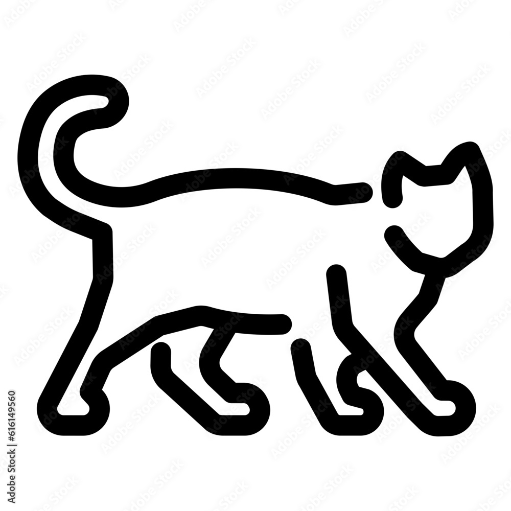 illustration of a cat