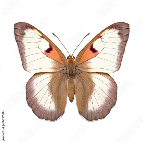 Meadow brown butterfly -  Maniola jurtina. Transparent PNG. Generative AI © Razvan
