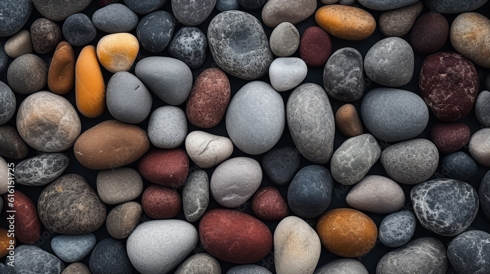 Vibrant Pebbles: A Kaleidoscope of Colors Vibrant Pebbles: A Kaleidoscope of Colors