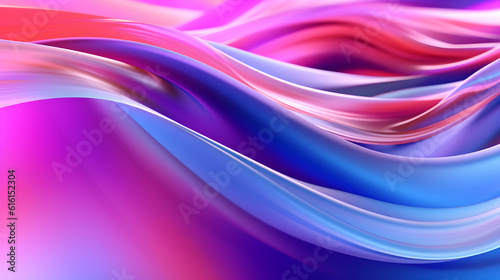Abstract Waveshape background, pink, blue and purple fading photo