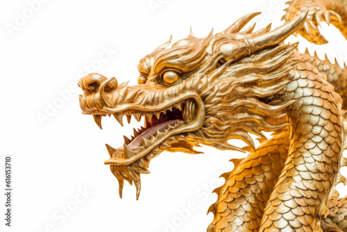 Chinese new year gold dragon. Year of the dragon celebration