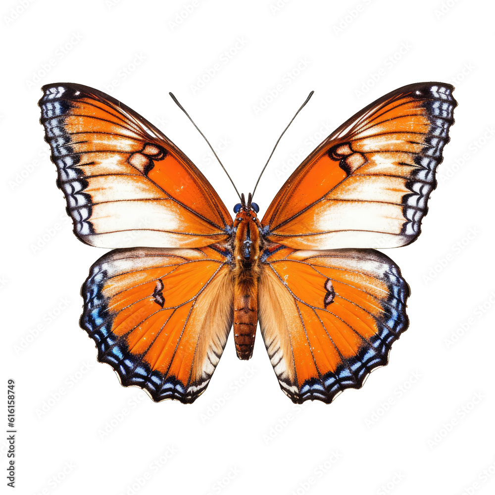 Fototapeta premium Viceroy butterfly - Limenitis archippus. Transparent PNG. Generative AI