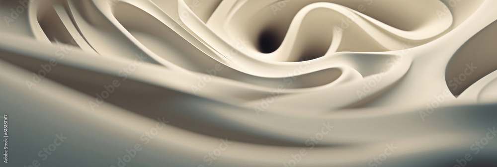 Stunning Swirly Design On White Fabric With Black Background And Border - Black And White Color Scheme Pattern For Creative Projects 3D Generative Art Animation Still Generative AI Stunning Swirly Design On White Fabric With Black Background And Border - Black And White Color Scheme Pattern For Creative Projects 3D Generative Art Animation Still Generative AI