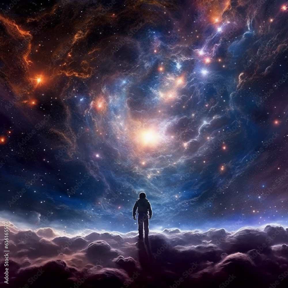 Touching the Stardust: A Photorealistic Journey into the Cosmos Touching the Stardust: A Photorealistic Journey into the Cosmos