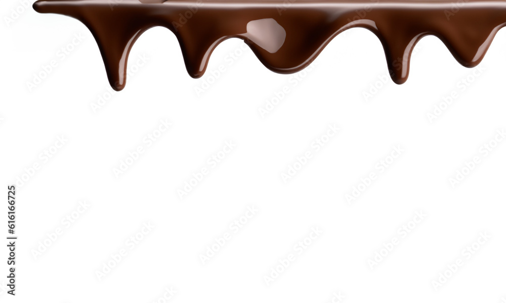 Melted chocolate drip. Milk chocolate liquid texture. Flowing creamy swirl wave. Melted chocolate drip. Milk chocolate liquid texture. Flowing creamy swirl wave.