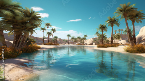 pool in the tropical resort © urwa