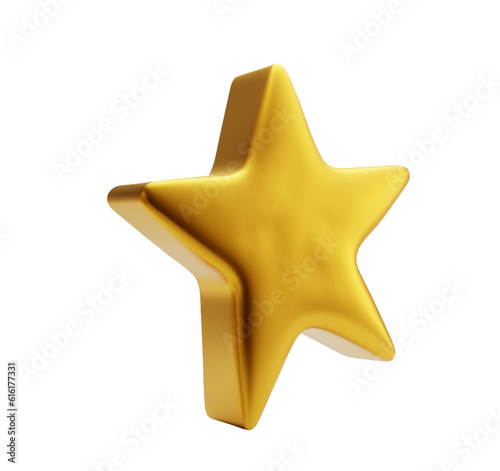 Golden star  symbolizing a vip  top event or an important victory.