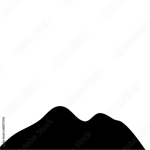 Mountain Silhouette Illustration