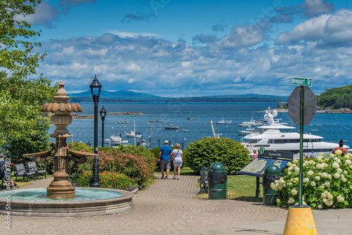 Street View at Bar Harbor Maine