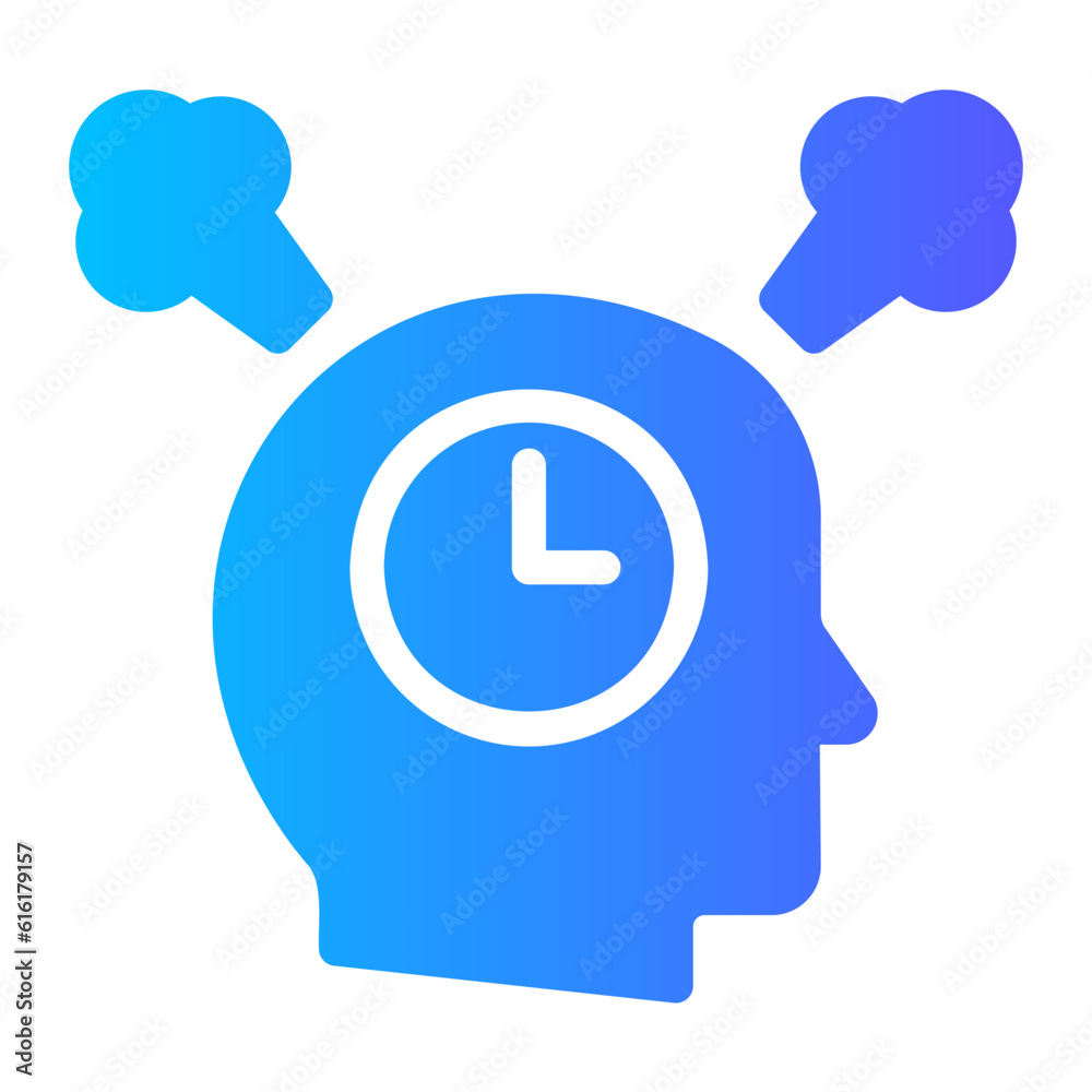 impatient gradient icon impatient gradient icon