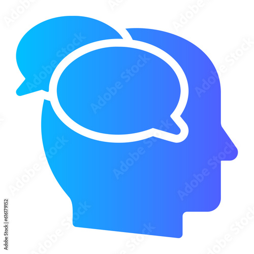 hyperactivity gradient icon