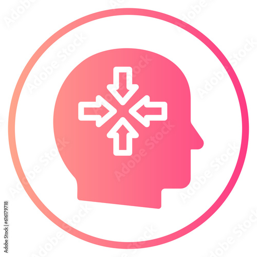 thoughts gradient icon