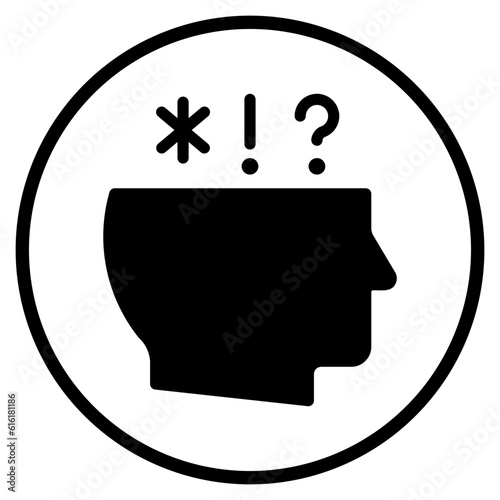 hyperactivity glyph icon