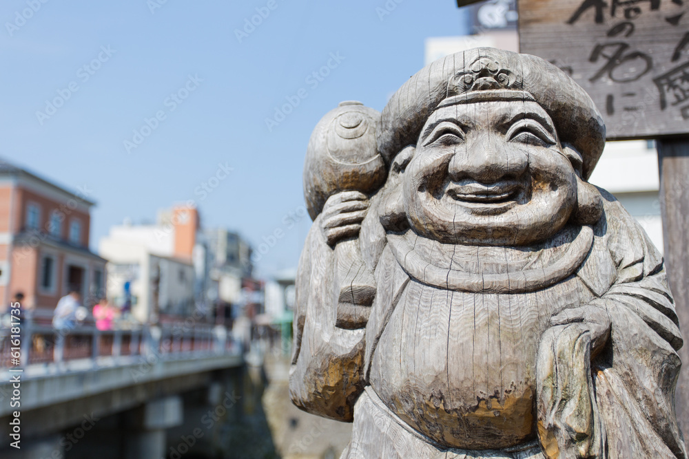 wooden statue wooden statue