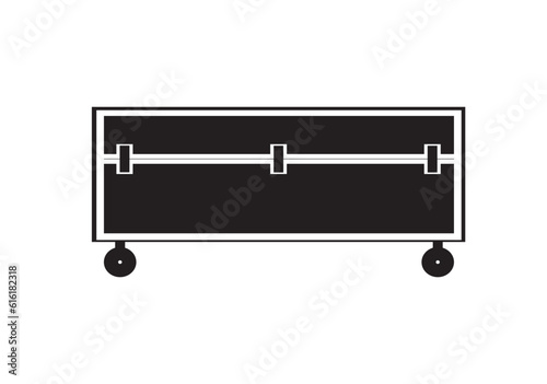 Musician Gear Trunk Locks and Wheels