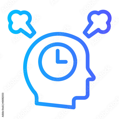 impatient gradient icon