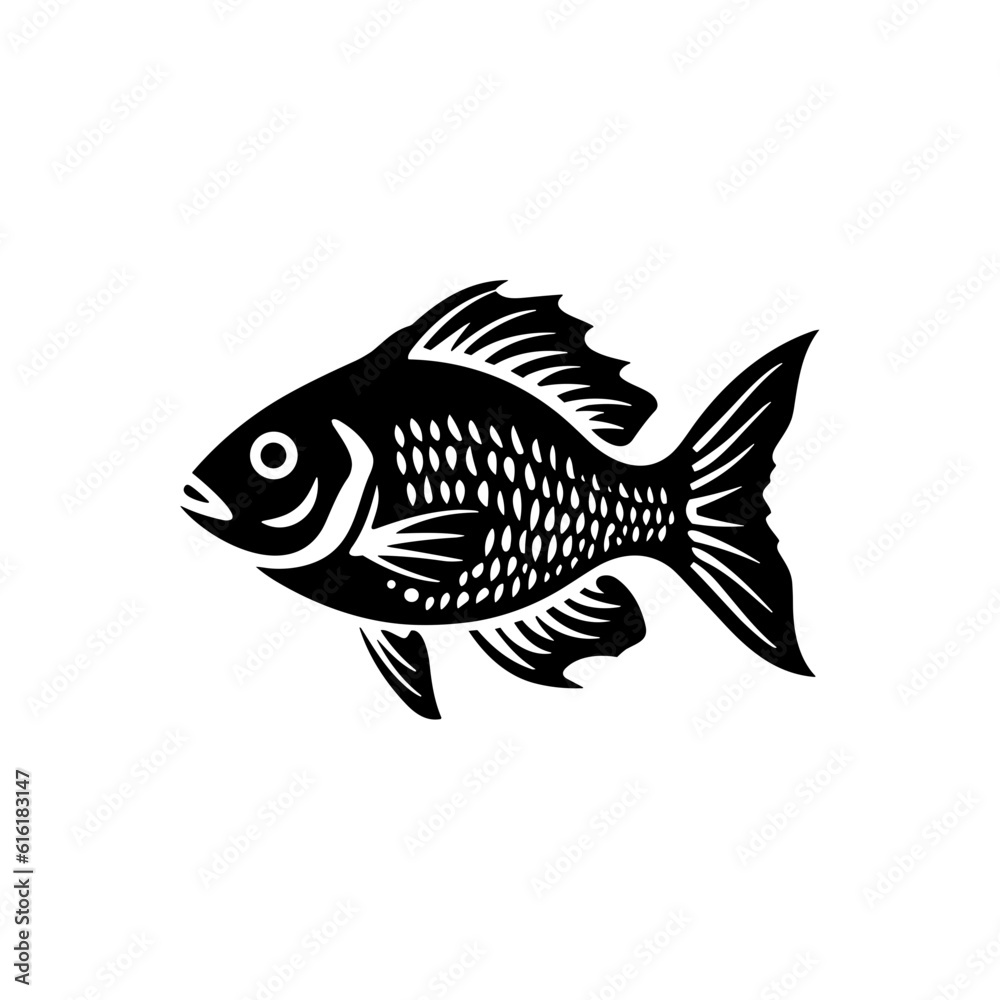 Fish Logo Illustration Fish Logo Illustration