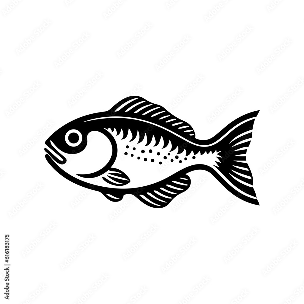 Fish Logo Illustration Fish Logo Illustration