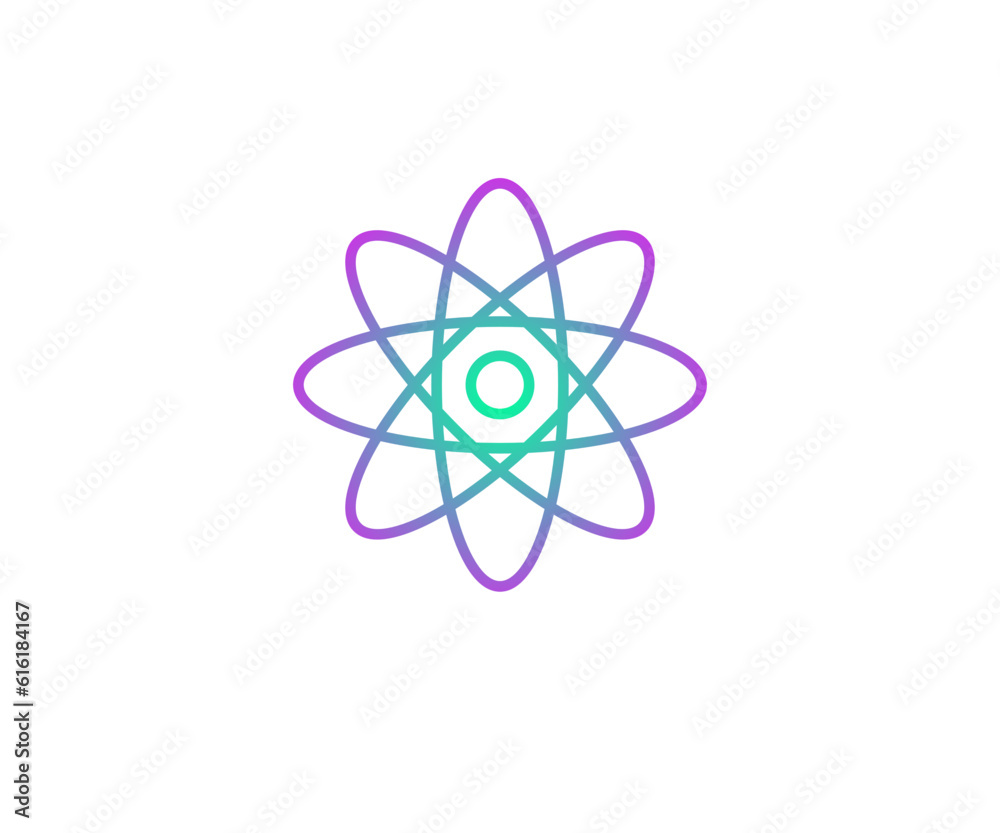 Atom Symbol Logo Atom Symbol Logo