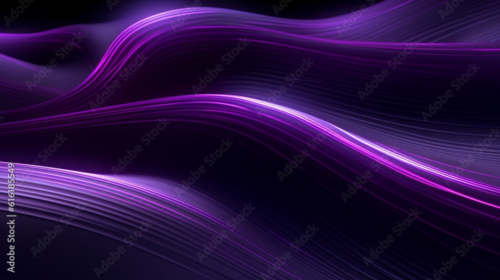 captivating digital background featuring abstract lines in neon purple and gray, creating a visually striking and futuristic design that blends vibrant colors with a modern aesthetic. Generative Ai captivating digital background featuring abstract lines in neon purple and gray, creating a visually striking and futuristic design that blends vibrant colors with a modern aesthetic. Generative Ai
