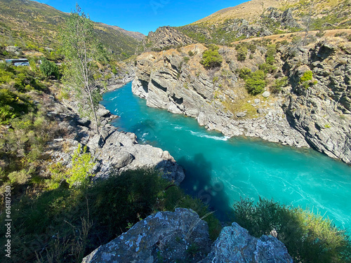 Kawarau River, Kawarau Gorge, Cromwell, New Zealand