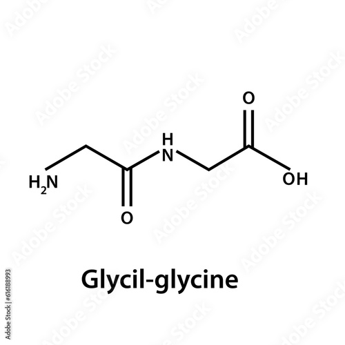 Structure molecular icon flat explosive compounds illustration