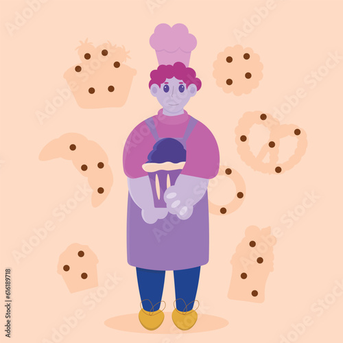 Baker character 