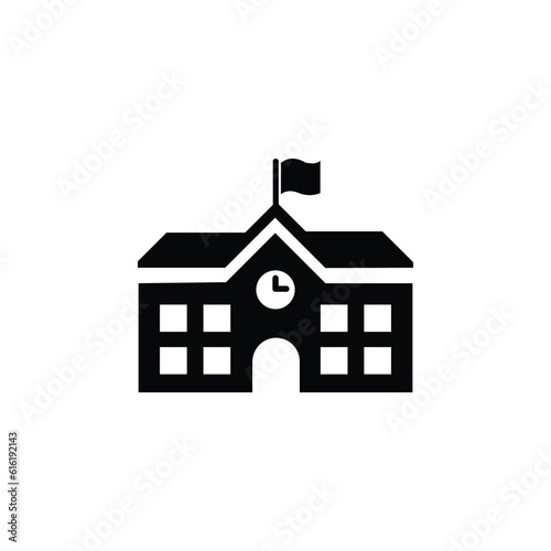 High School Modern Simple Vector Icon