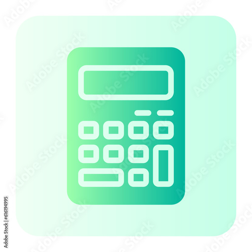 calculator gradient icon