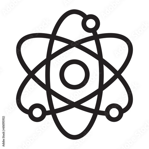 atom line icon