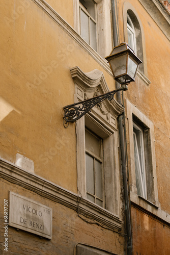 Lamp post in Rome