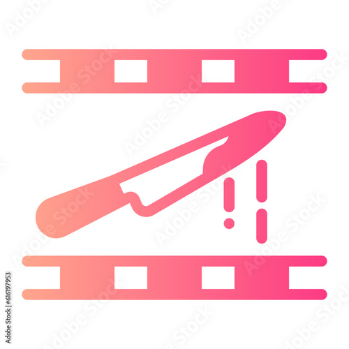 thriller gradient icon