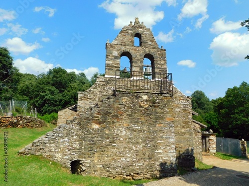 church in Linarejos Zamora, Spain photo