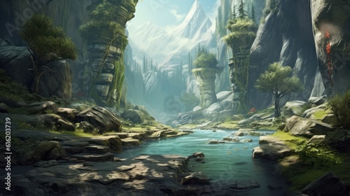 Beautiful Game Environment Art