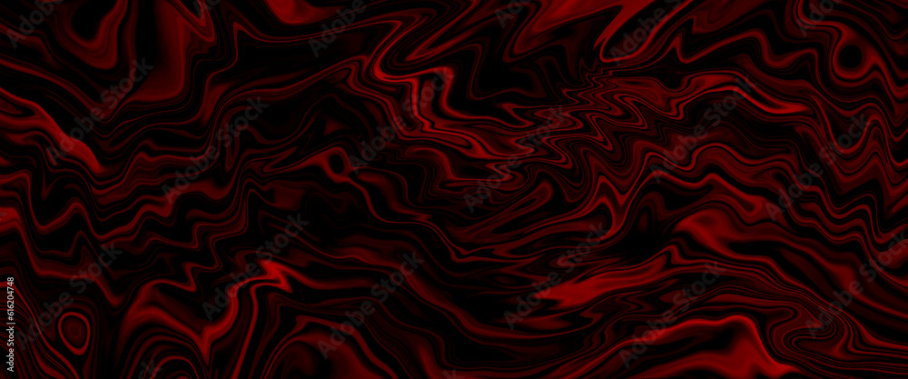 Marble rock texture red ink pattern liquid swirl paint black dark that is Illustration background. Red marble texture modern realistic background Vector. 