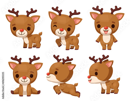 Merry Christmas cutout element Holiday cards, invitations and website  celebration decoration.