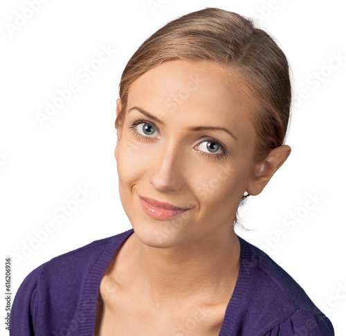 Portrait of a Woman Smiling