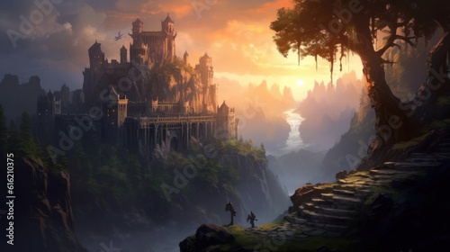 Fantasy Landscape Game Art