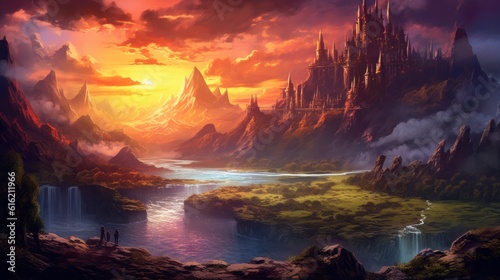 Fantasy Landscape Game Art