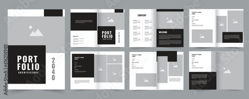 Architecture Portfolio Template for real estate, architecture, construction companies or any business industry