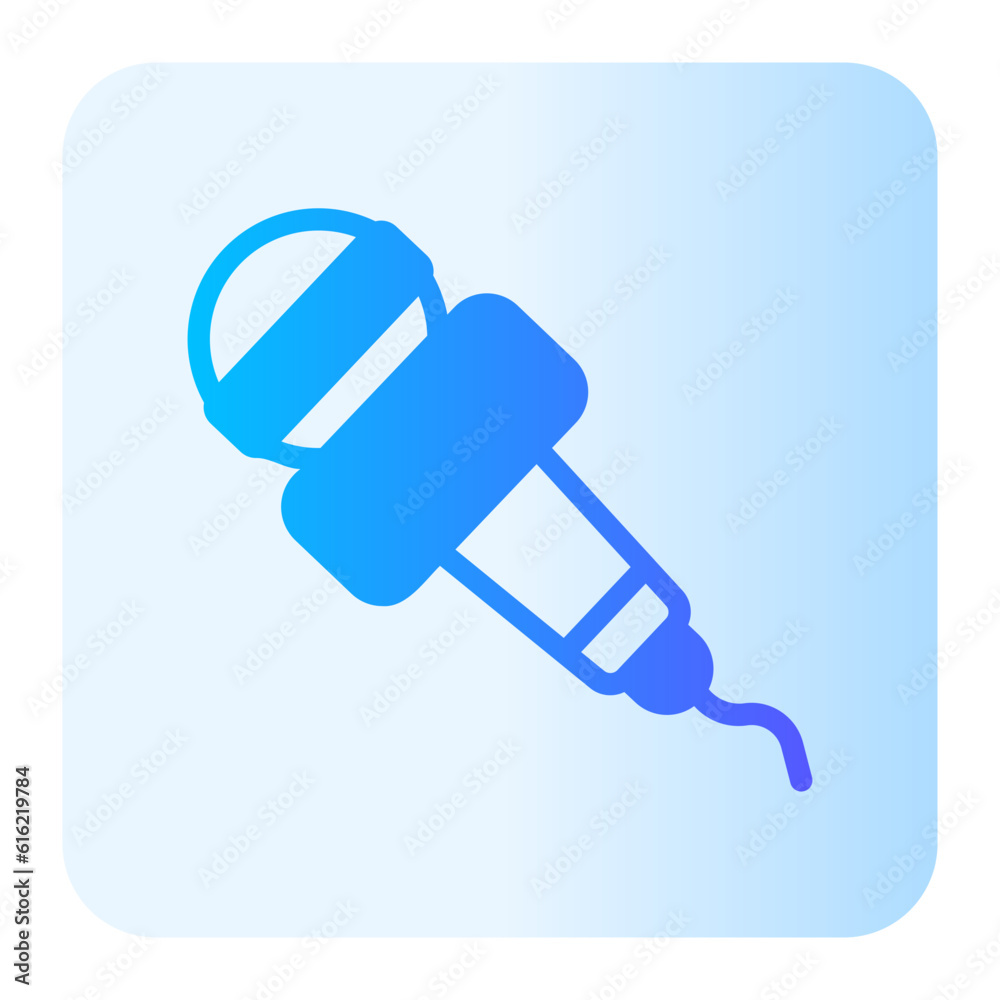 microphone gradient icon microphone gradient icon