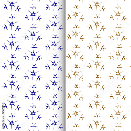 Big collection of memphis seamless vector patterns. Fashion design 80-90s.