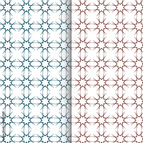 Big collection of memphis seamless vector patterns. Fashion design 80-90s.