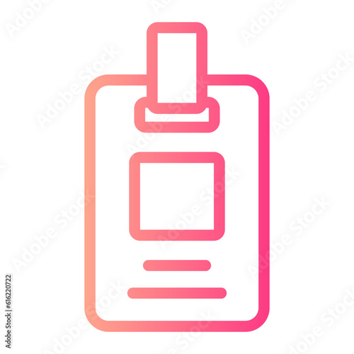identification gradient icon