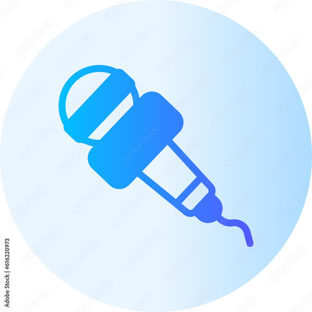 microphone gradient icon microphone gradient icon
