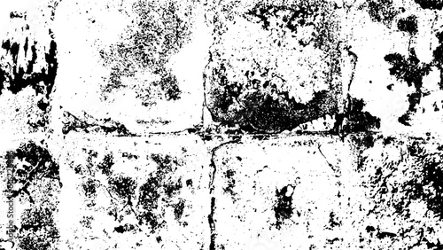 Wallpaper Mural Rustic grunge vector texture with grain and stains. Abstract noise background. Weathered surface. Dirty and damaged. Detailed rough backdrop. Vector graphic illustration with transparent white. EPS10. Torontodigital.ca