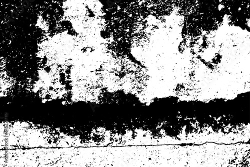 Rustic grunge vector texture with grain and stains. Abstract noise background. Weathered surface. Dirty and damaged. Detailed rough backdrop. Vector graphic illustration with transparent white. EPS10.